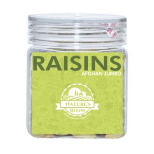 Nature’s Blend Afghan Raisins Jumbo Selected 100g Jar