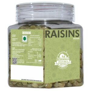 Nature’s Blend Afghan Raisins Selected 250g Jar