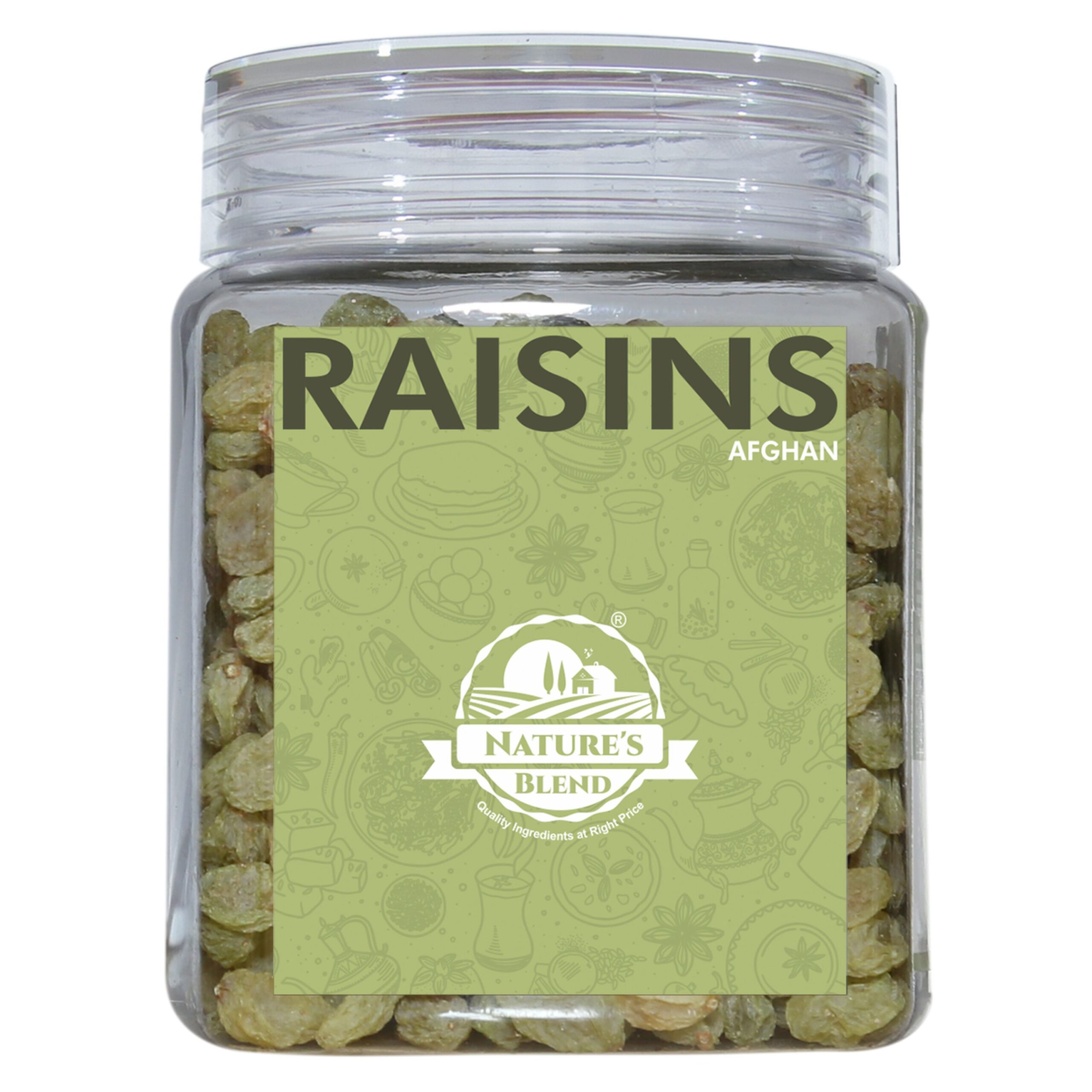 Nature’s Blend Afghan Raisins Selected 250g Jar