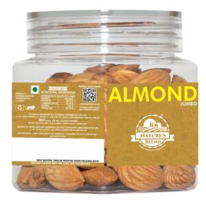 Nature’s Blend Almond Jumbo Selected 100g Jar
