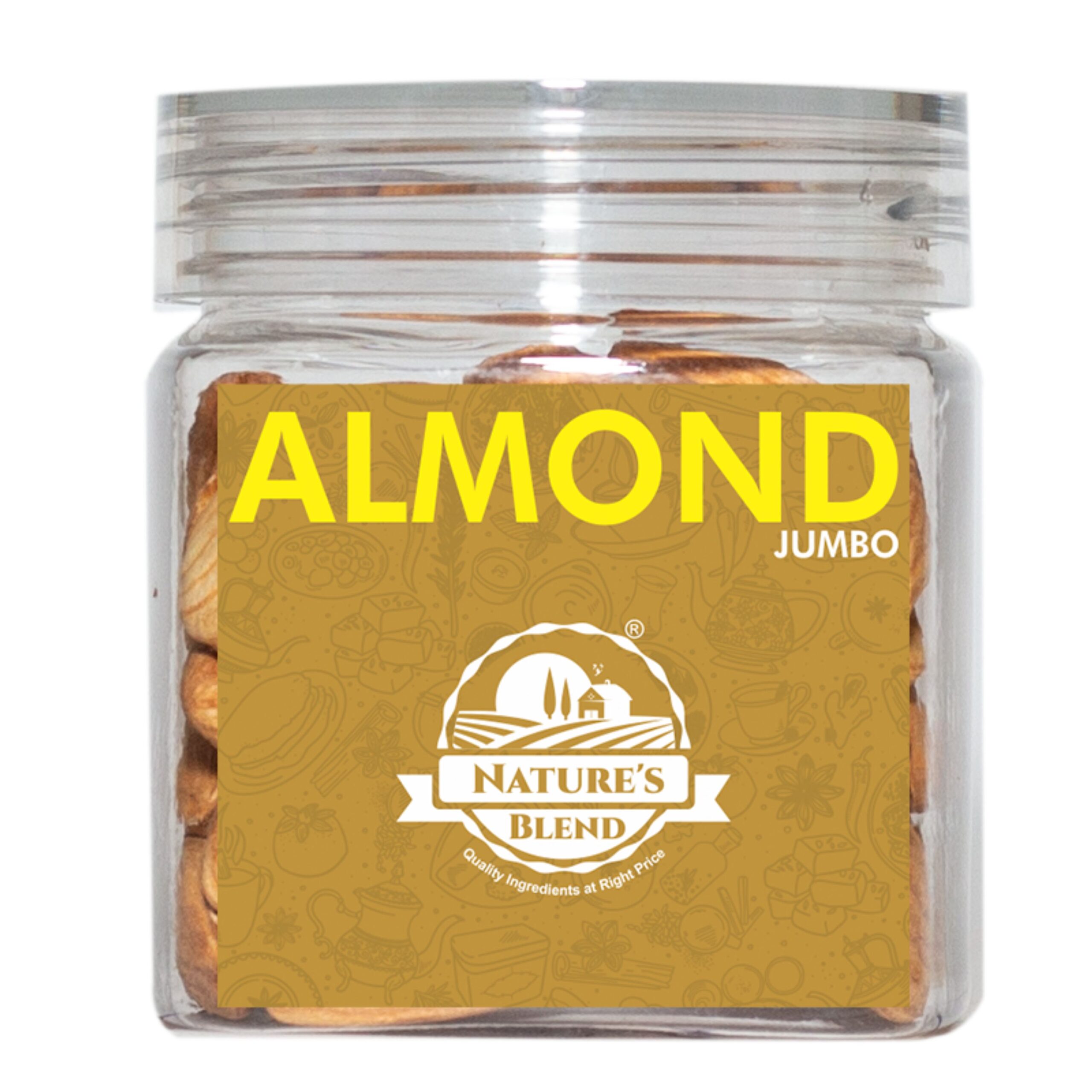 Nature’s Blend Almond Jumbo Selected 100g Jar