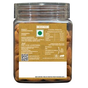 Nature’s Blend Almond Jumbo Selected 250g Jar