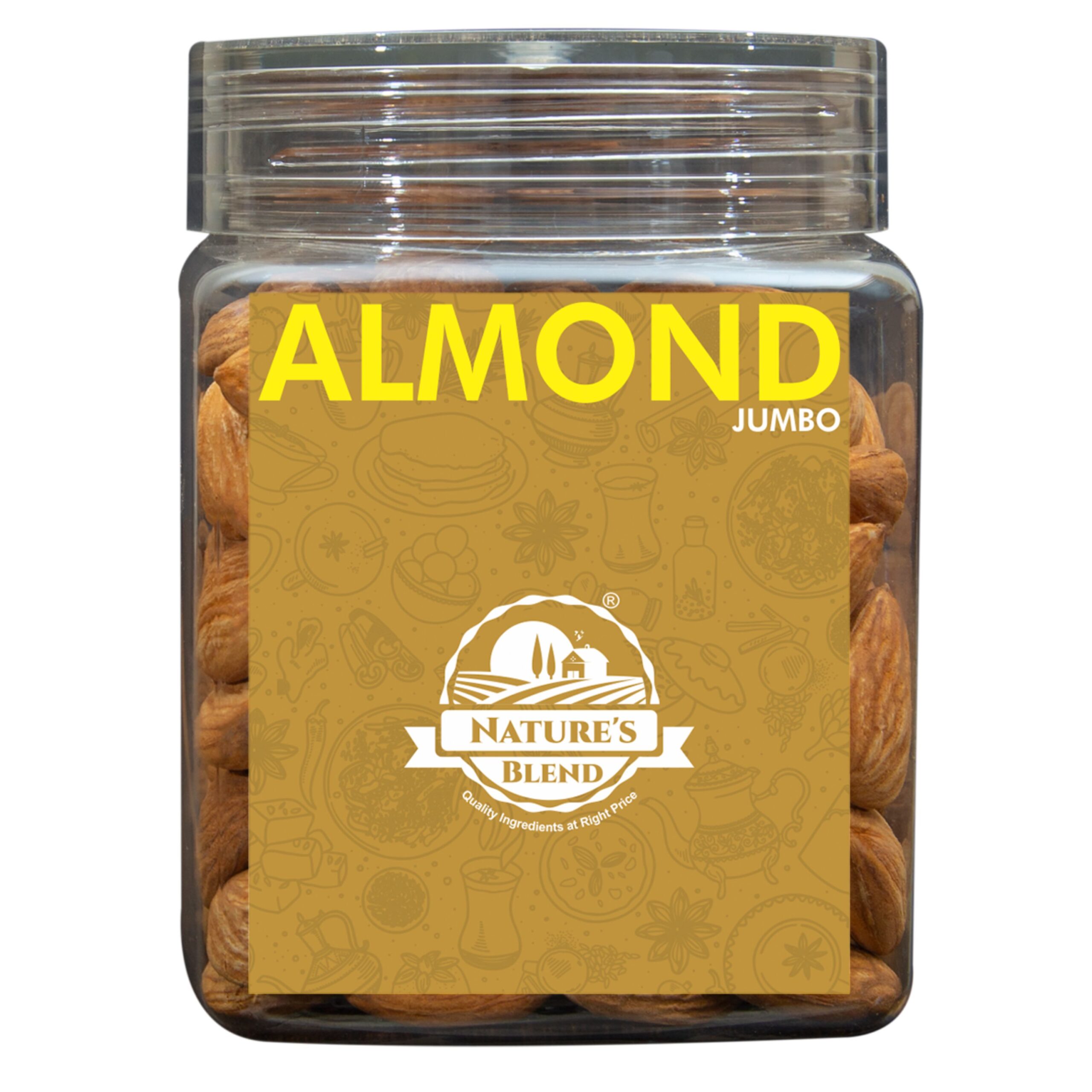 Nature’s Blend Almond Jumbo Selected 250g Jar
