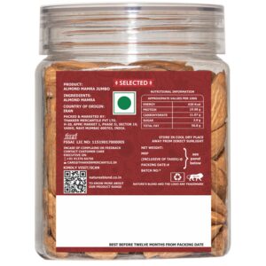 Nature’s Blend Almond Mamra Jumbo Selected 250 G Jar