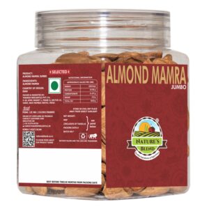Nature’s Blend Almond Mamra Jumbo Selected 250 G Jar