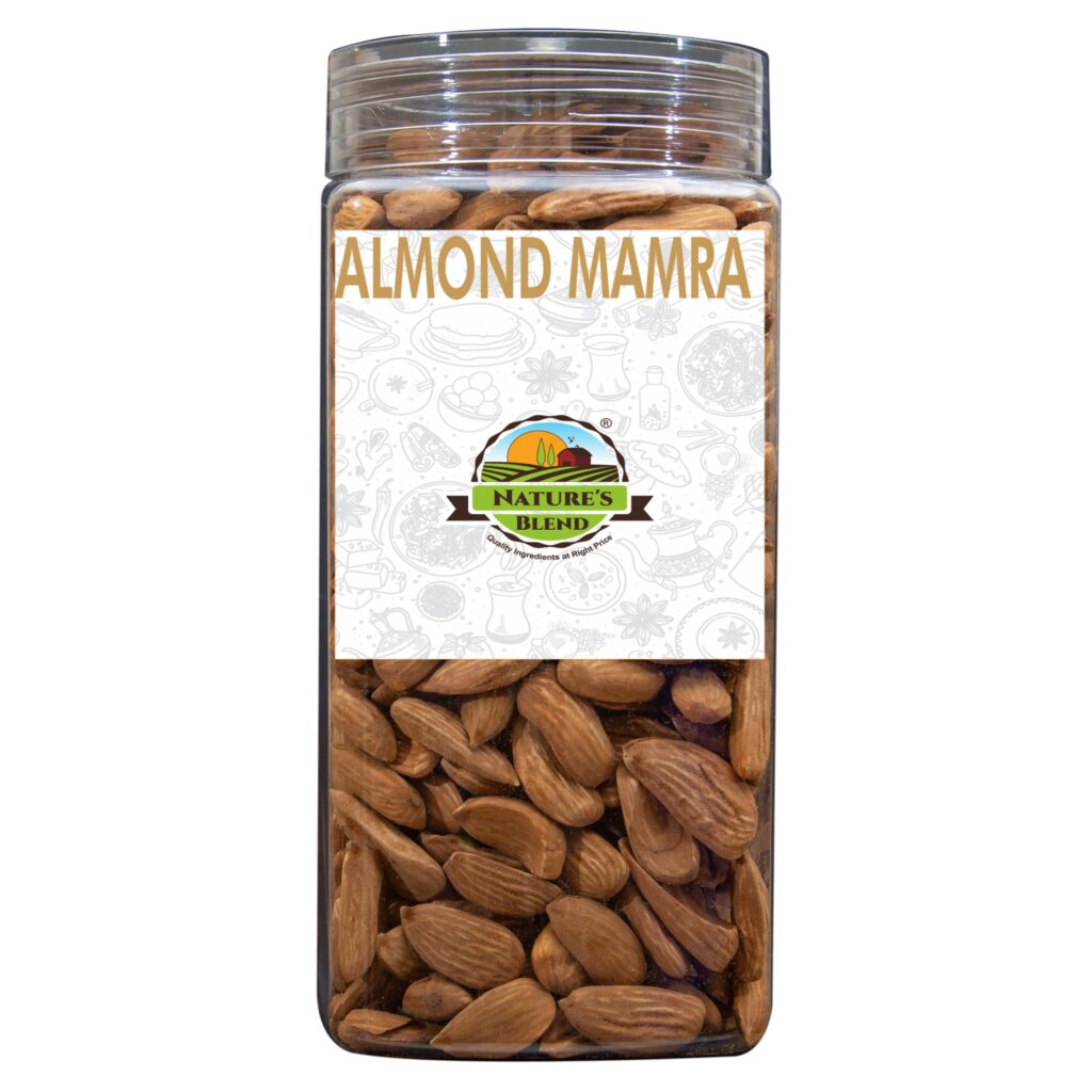 Nature’s Blend Almond Mamra Selected 500 G Jar