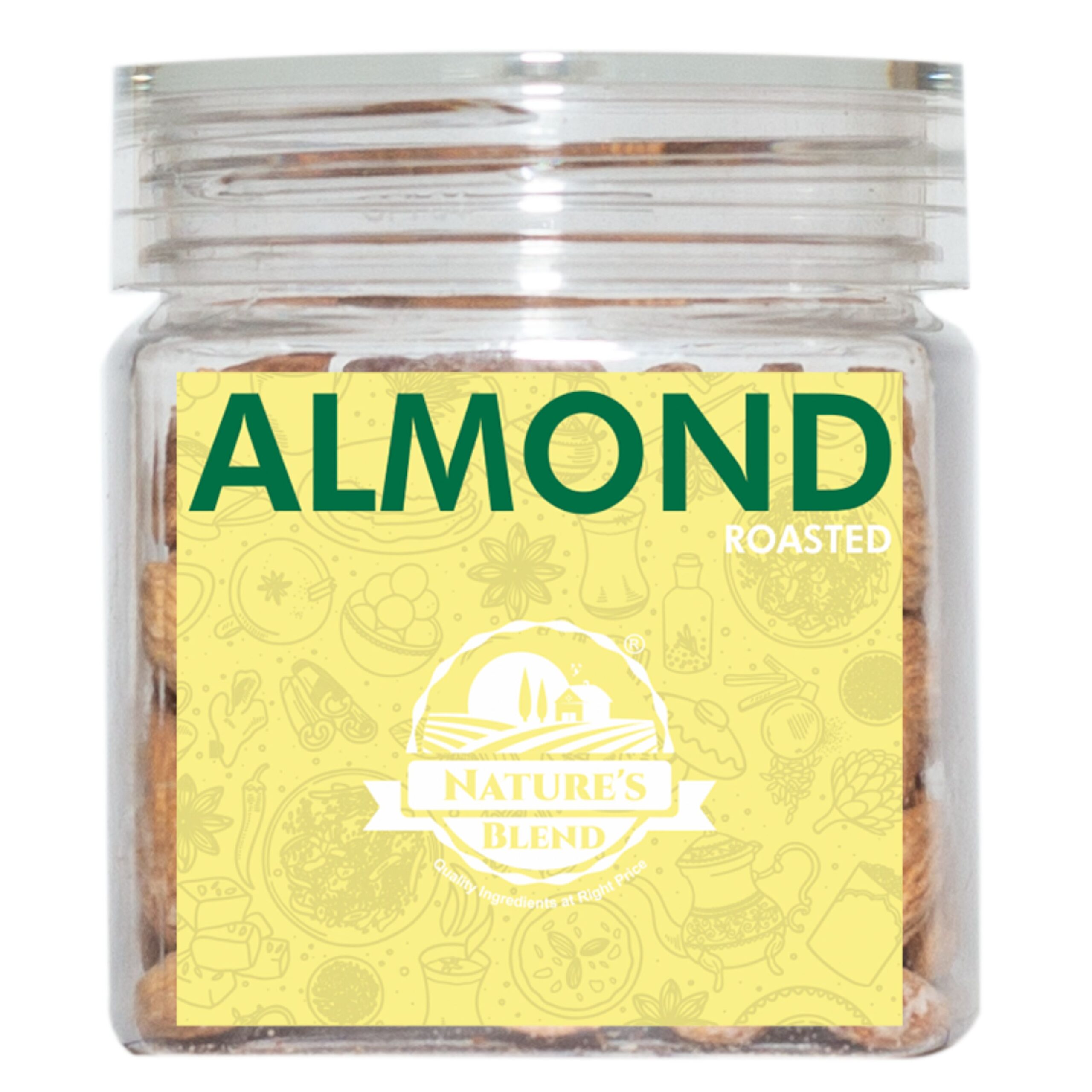 Nature’s Blend Almond Roasted Selected 100g Jar