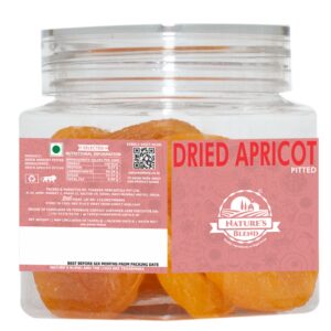 Nature’s Blend Dried Apricot Pitted Selected 100g Jar