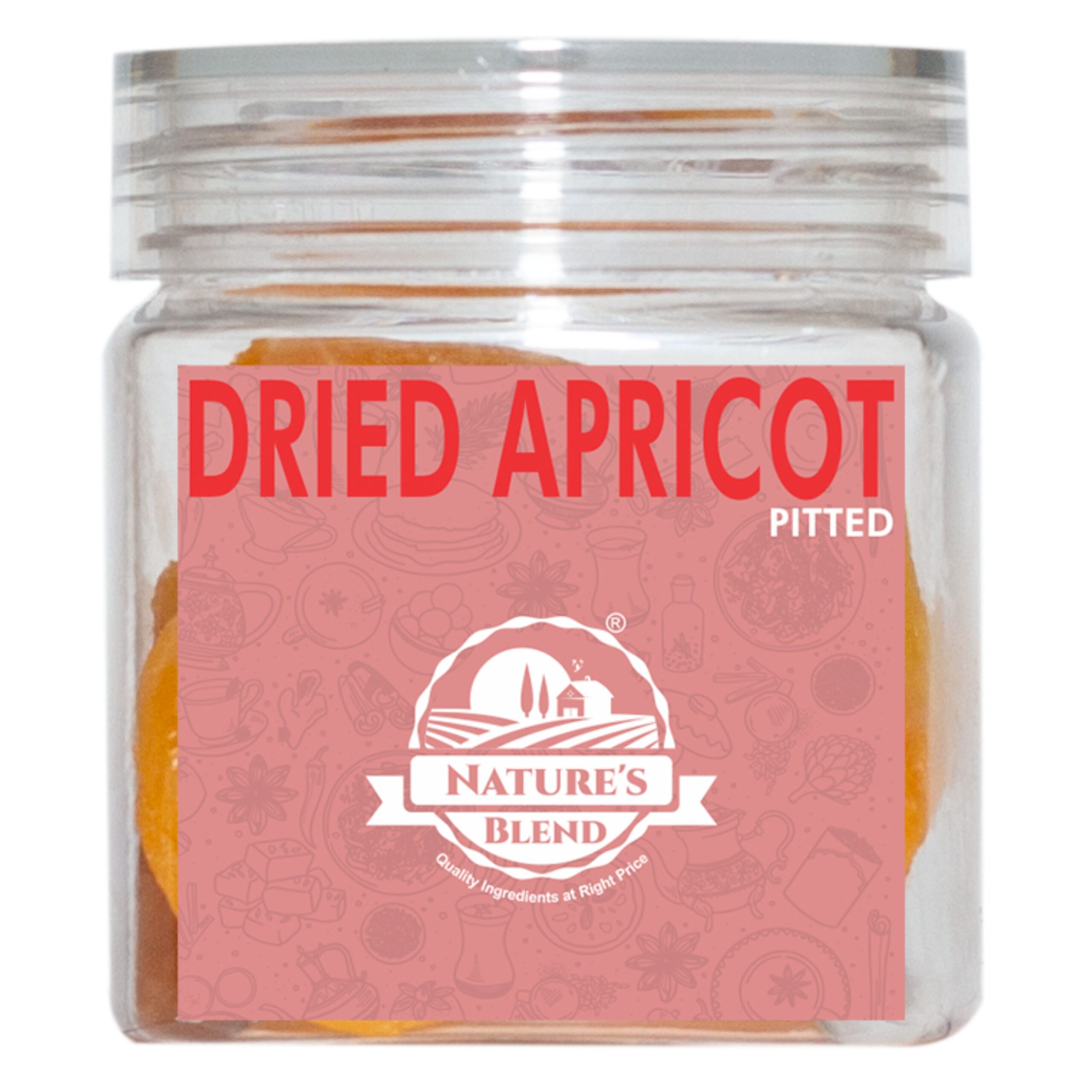 Nature’s Blend Dried Apricot Pitted Selected 100g Jar