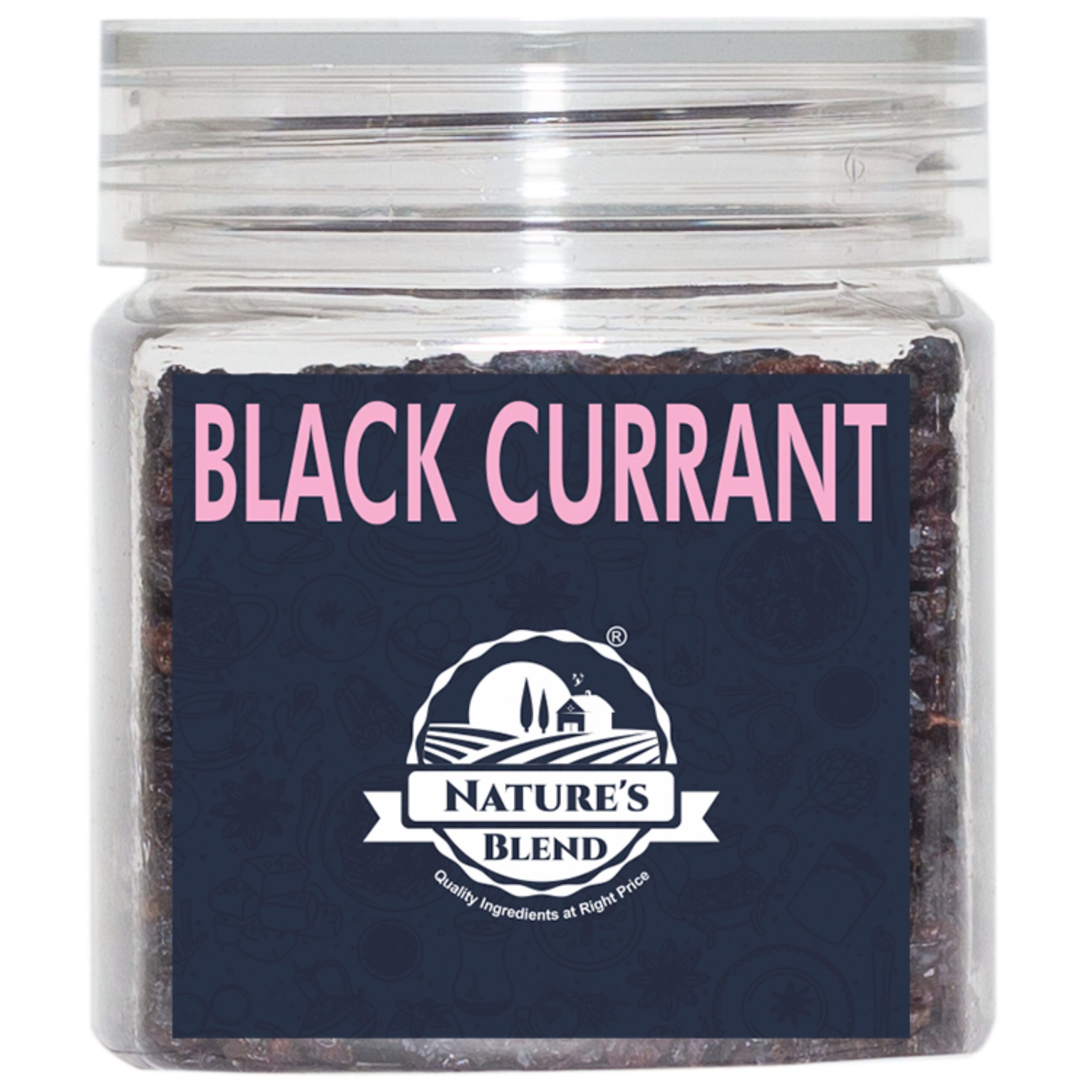 Nature’s Blend Black Currant Selected 100g Jar