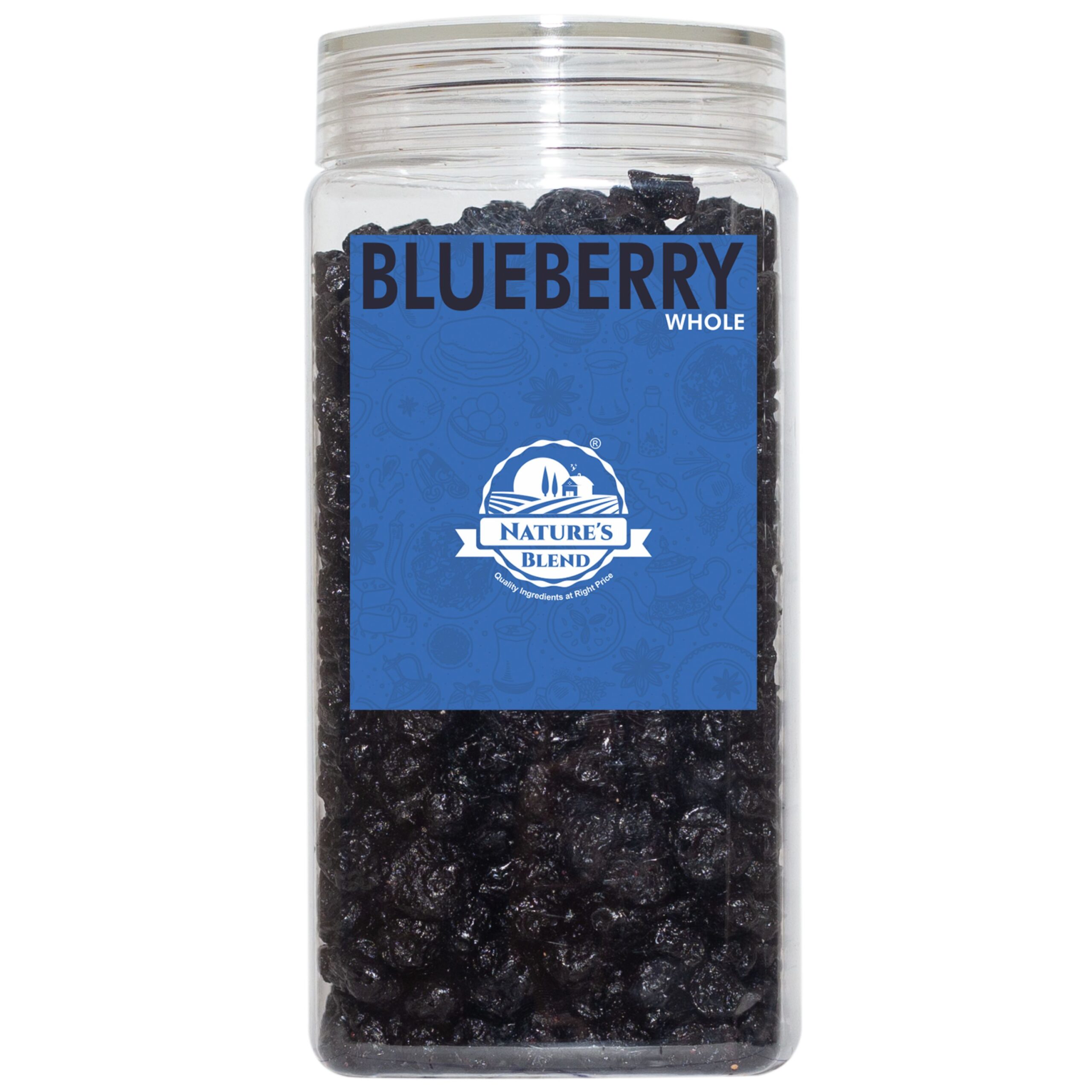 Nature’s Blend Blueberry Whole Selected 500g Jar