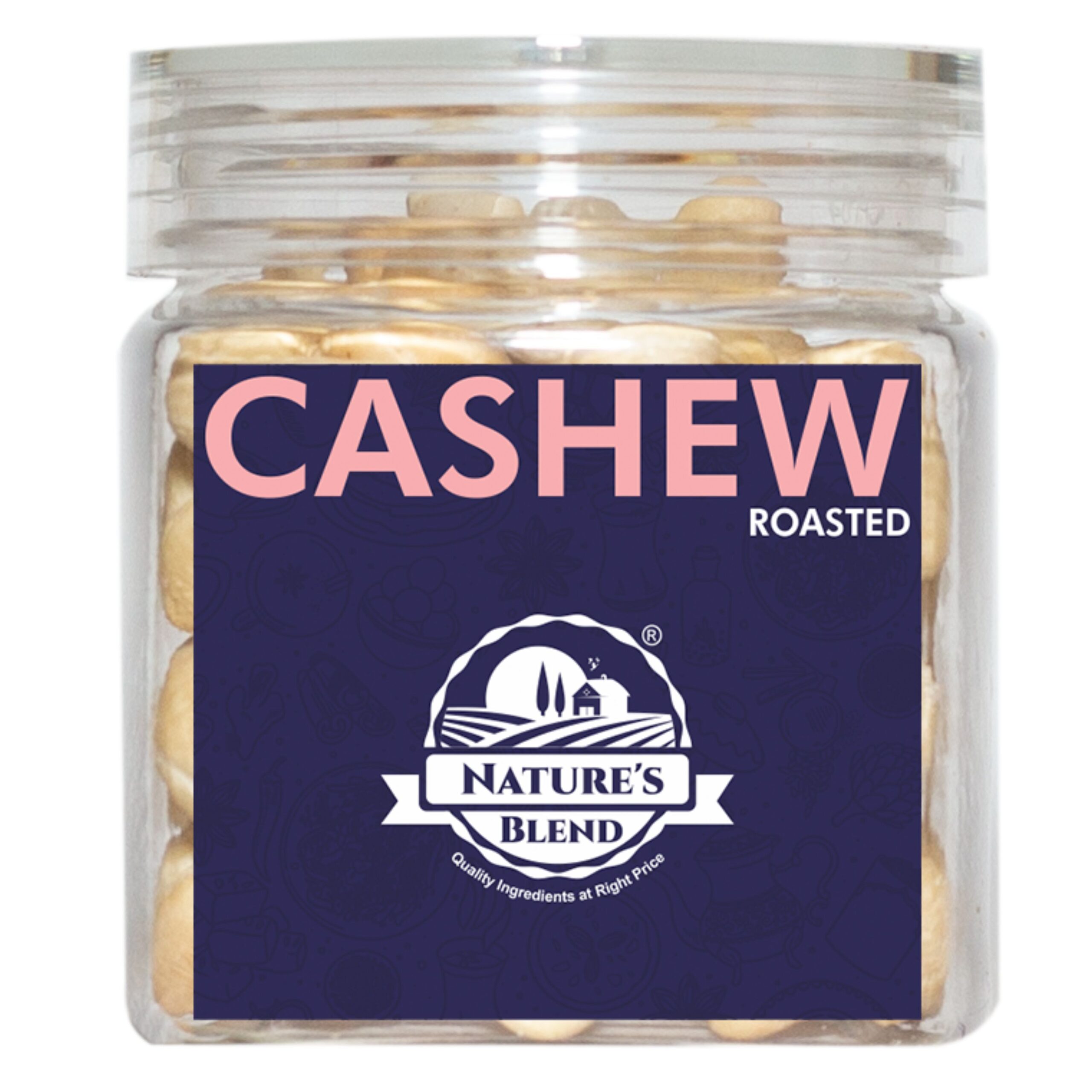 Nature’s Blend Cashew Roasted Selected 100g Jar