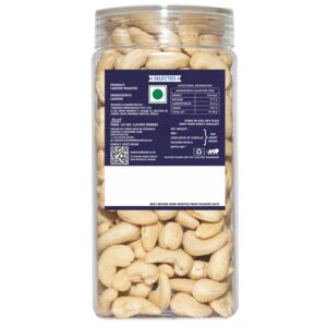 Nature’s Blend Cashew Roasted Selected 500g Jar