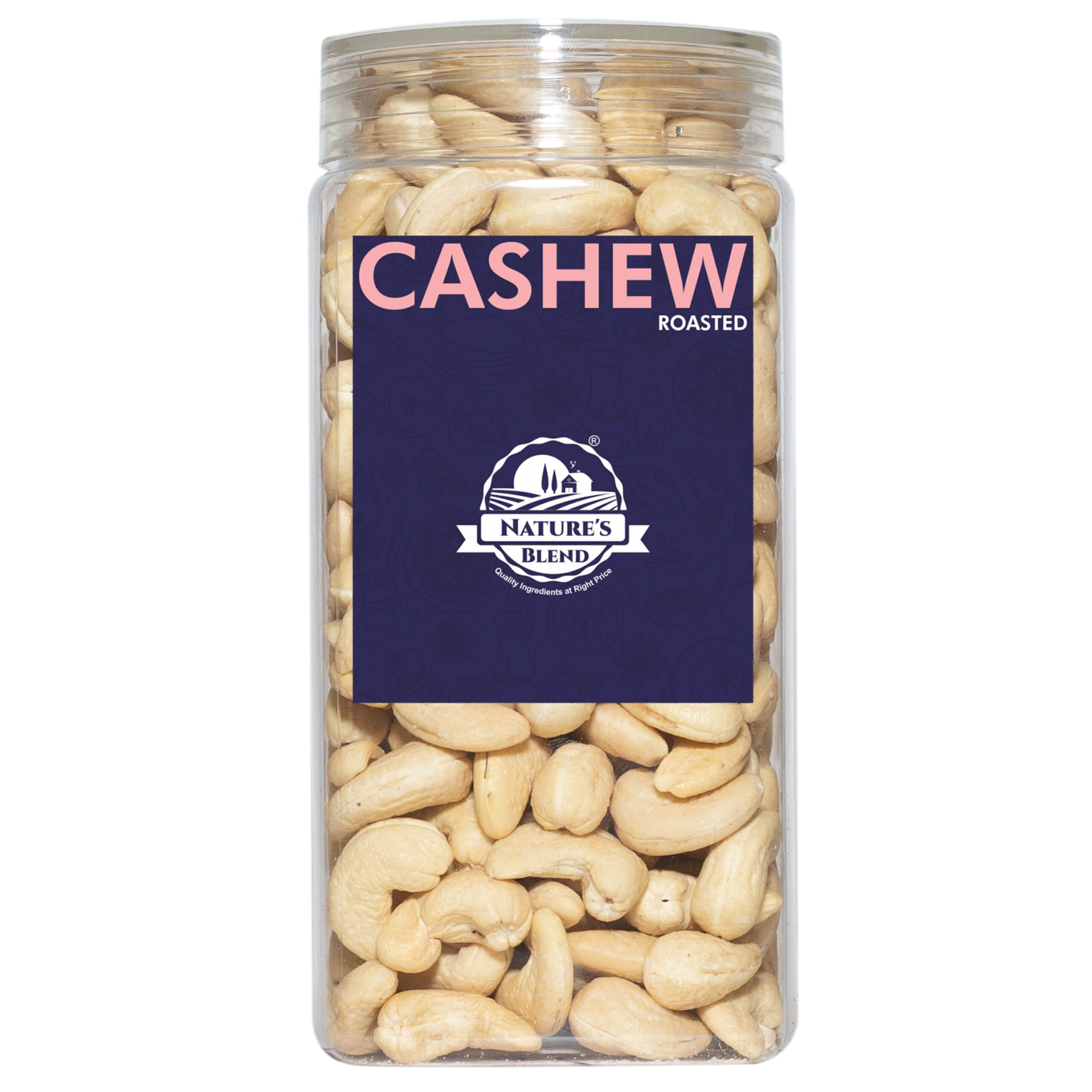 Nature’s Blend Cashew Roasted Selected 500g Jar