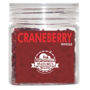 Nature’s Blend Cranberry Whole Selected 100g Jar