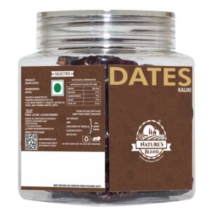 Nature’s Blend Dates Kalmi Selected 250g Jar
