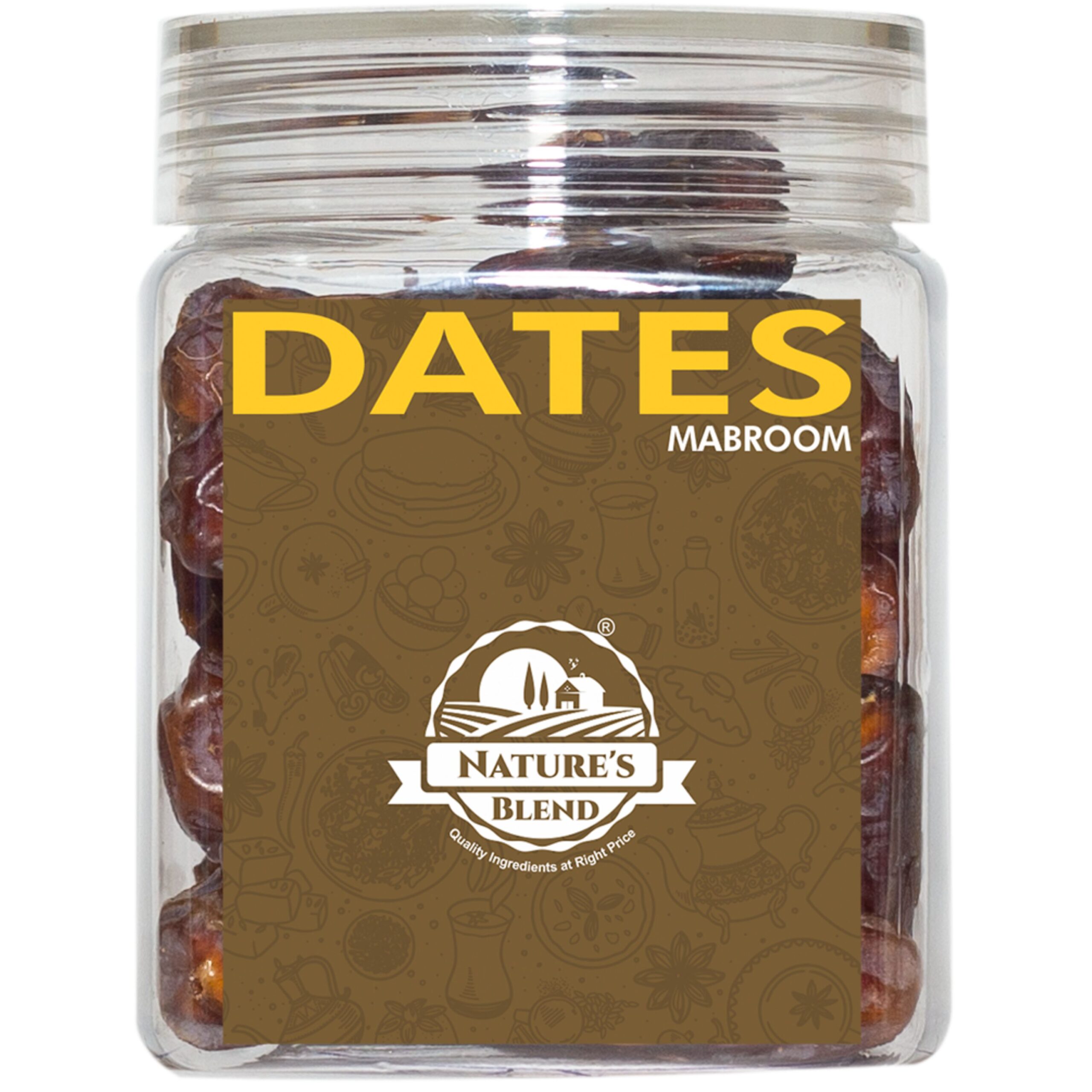 Nature’s Blend Dates Mabroom Selected 250g Jar