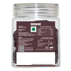 Nature’s Blend Dates Medjool Selected 250g Jar