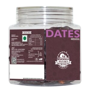 Nature’s Blend Dates Medjool Selected 250g Jar