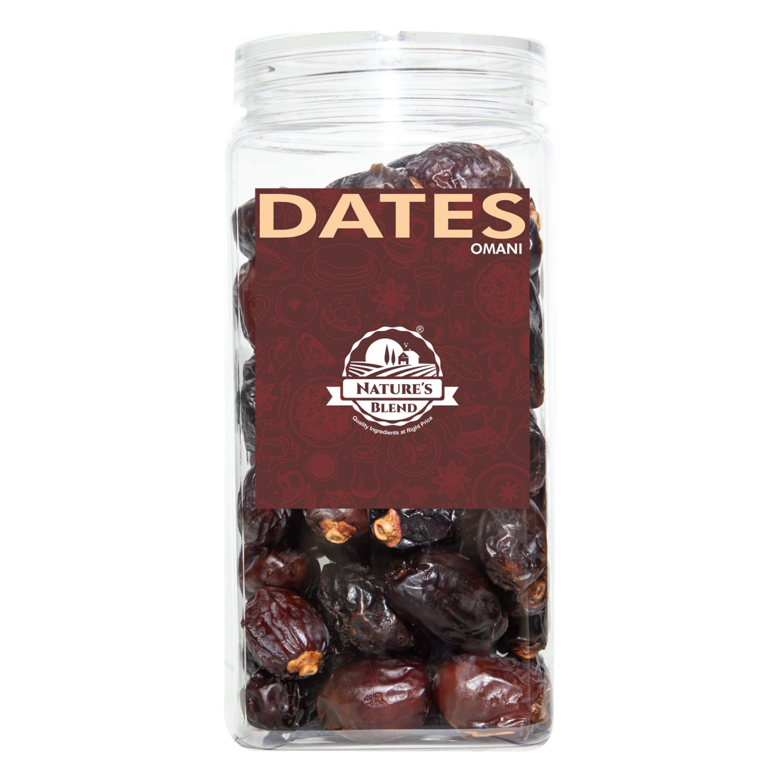 Nature’s Blend Dates Omani Selected 500g Jar