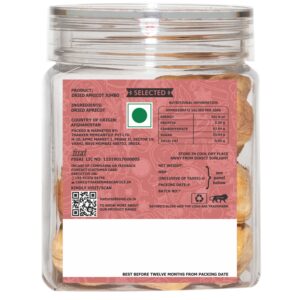 Nature’s Blend Dried Apricot Jumbo Selected 200g Jar