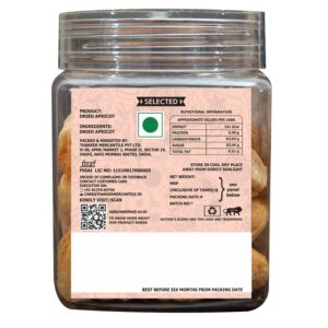 Nature’s Blend Dried Apricot Selected 200g Jar