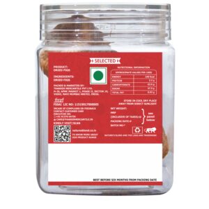 Nature’s Blend Dried Fig Selected 150g Jar