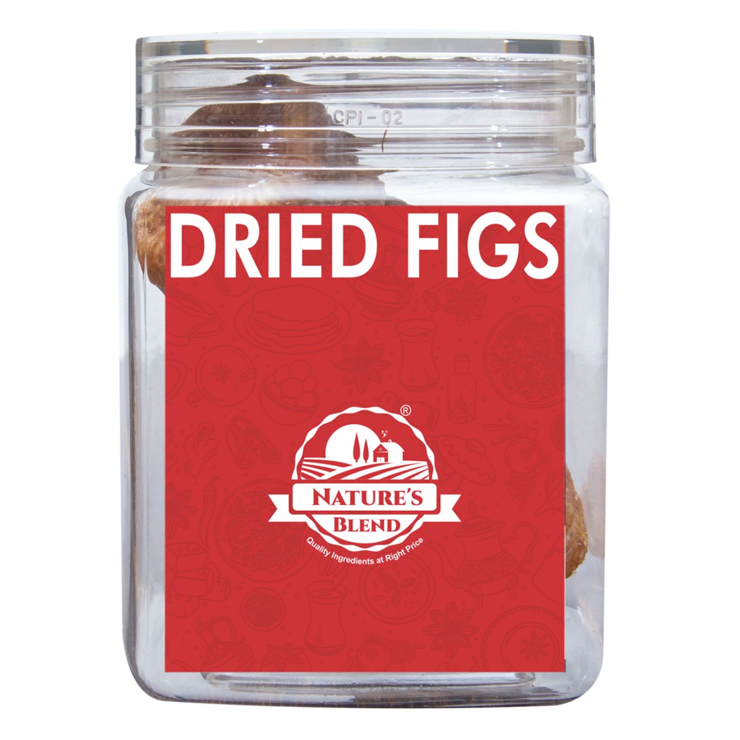 Nature’s Blend Dried Fig Selected 150g Jar