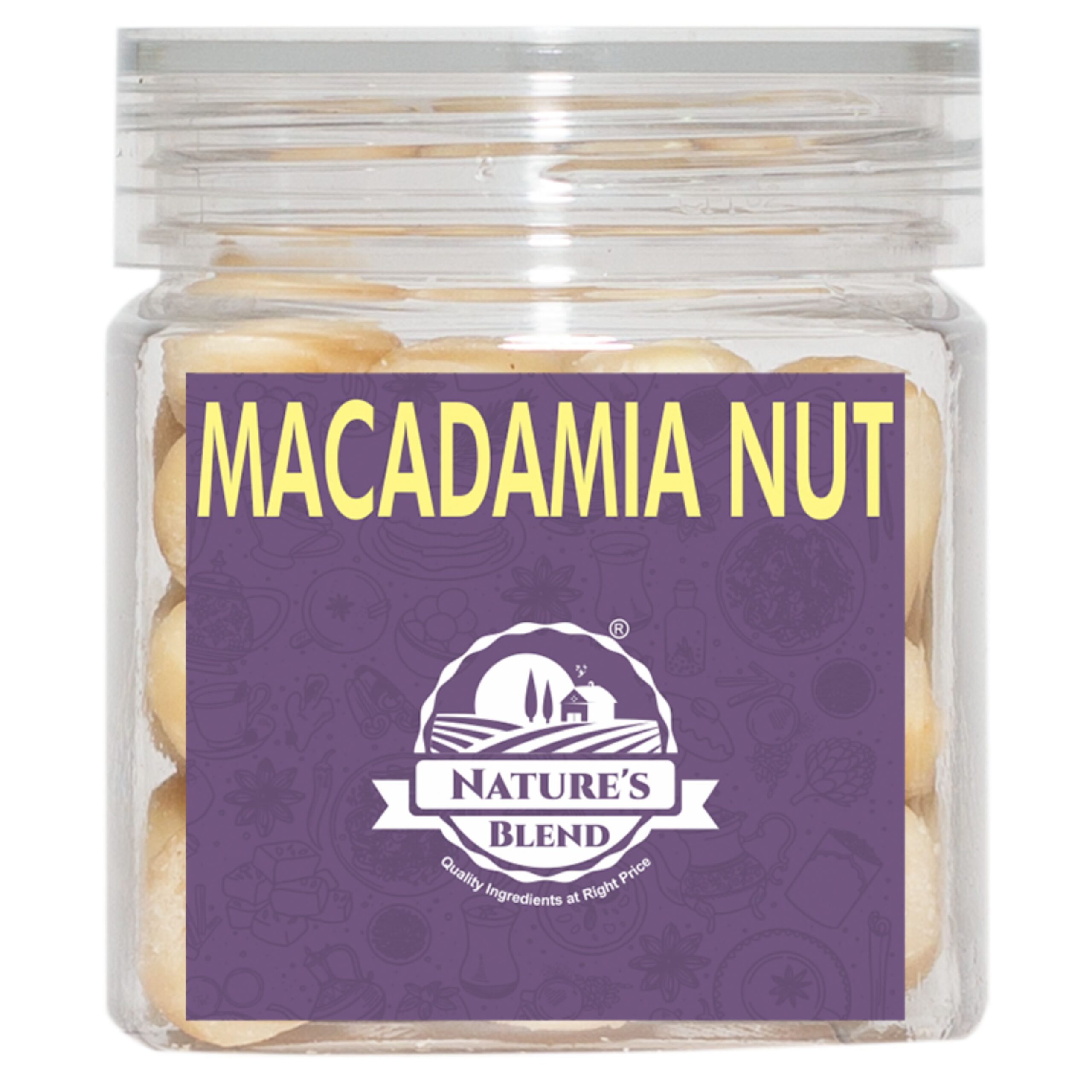 Nature’s Blend Macadamia Nut Selected 100g Jar
