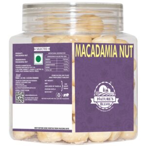 Nature’s Blend Macadamia Nut Selected 250g Jar