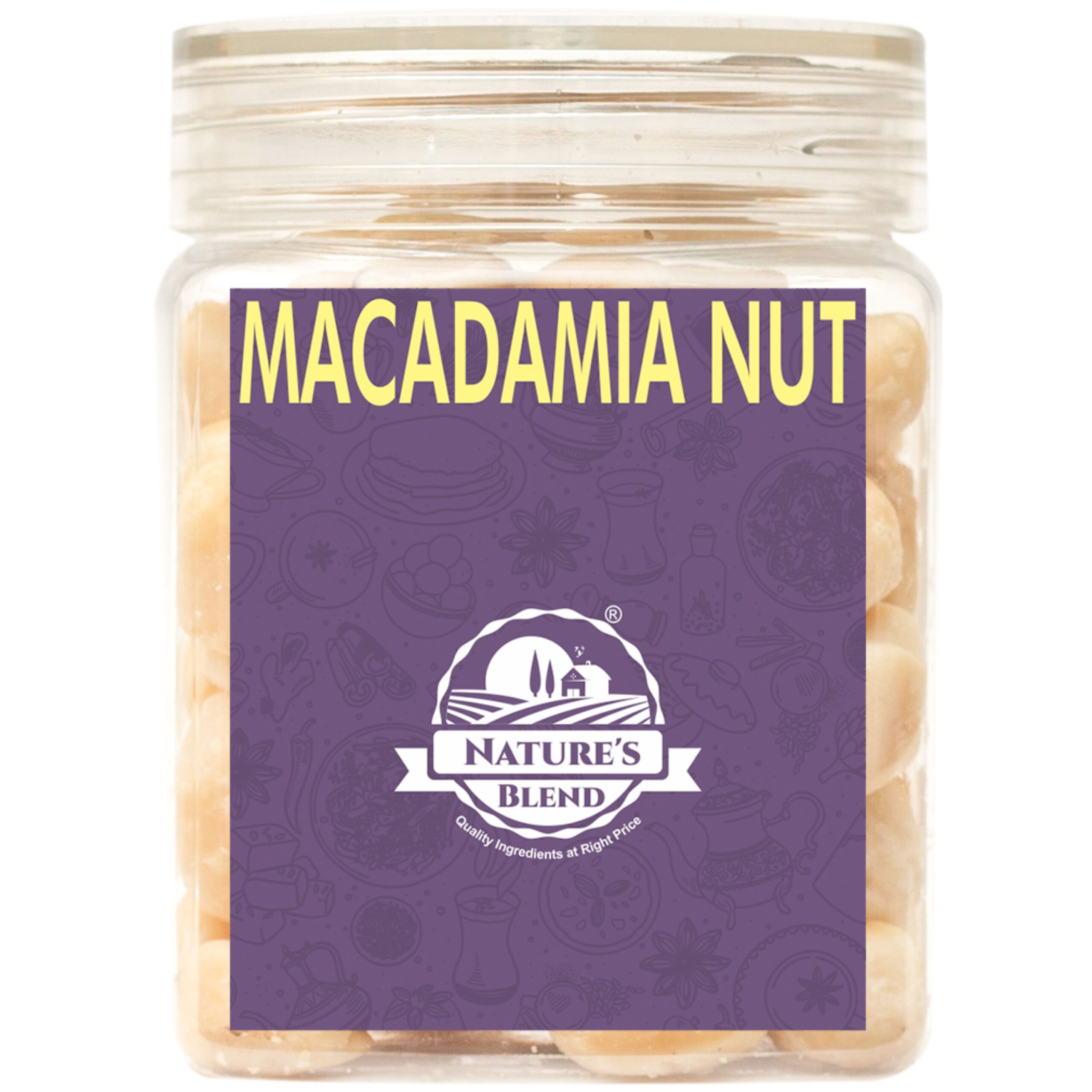 Nature’s Blend Macadamia Nut Selected 250g Jar