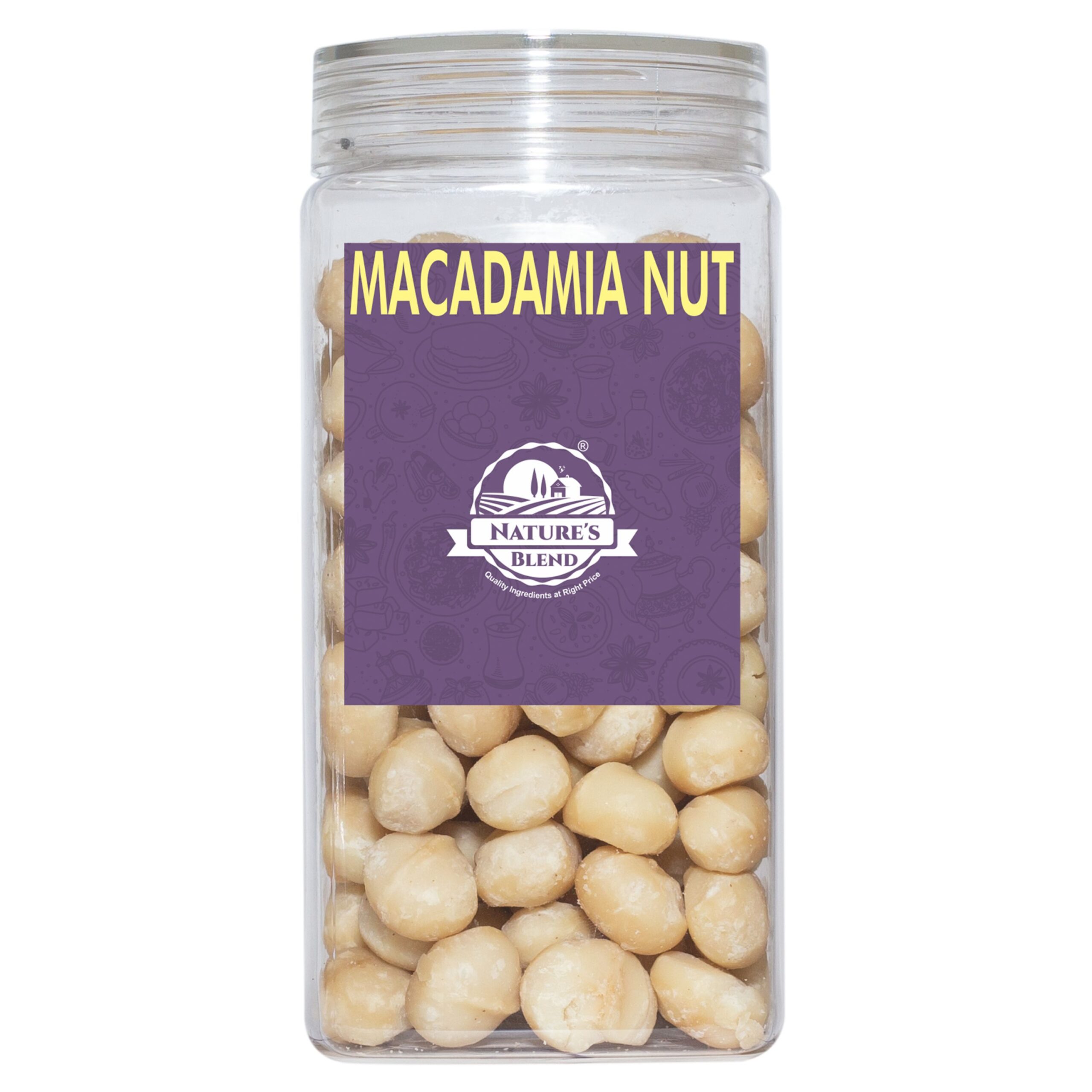 Nature’s Blend Macadamia Nut Selected 400g Jar