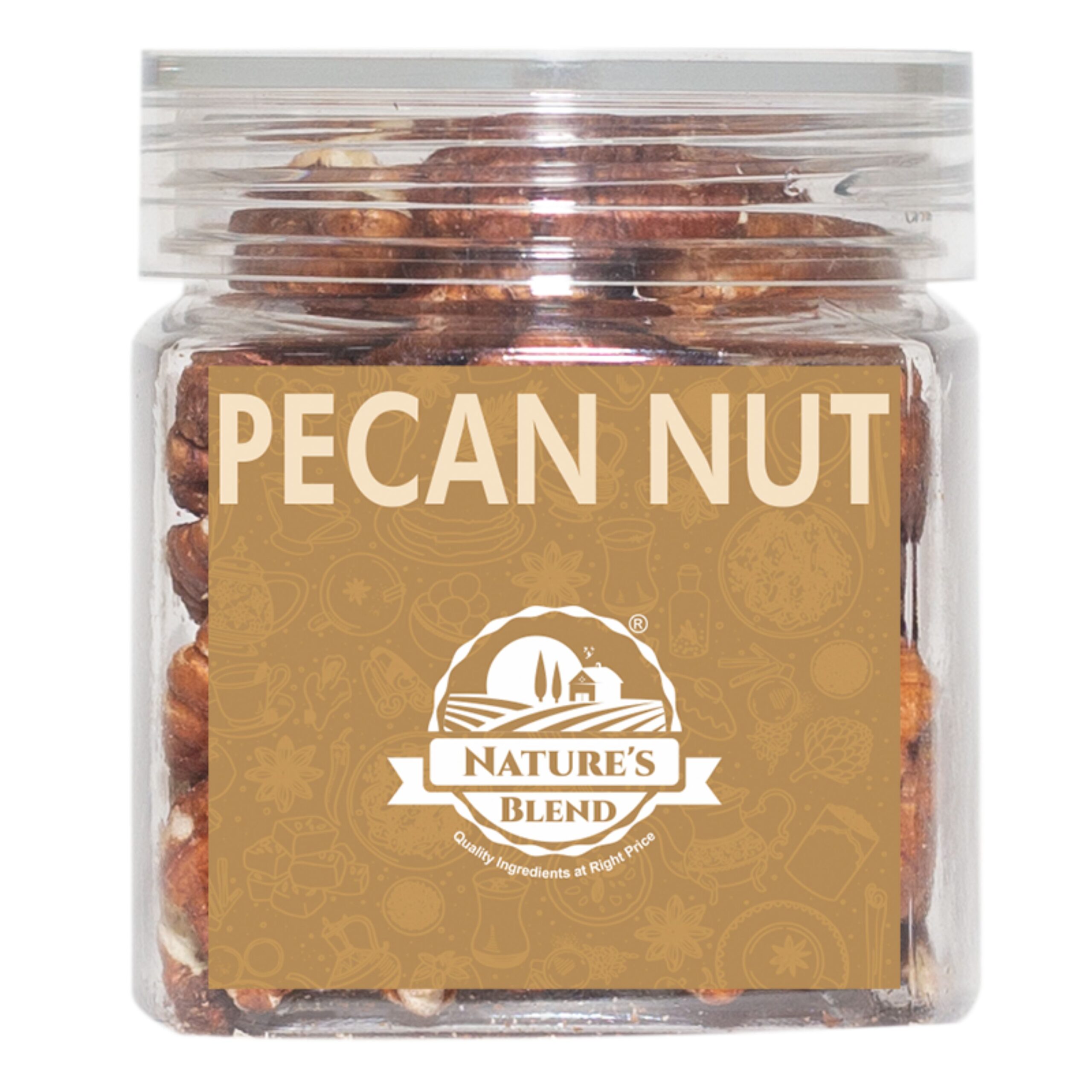 Nature’s Blend Pecan Nut Selected 100g Jar