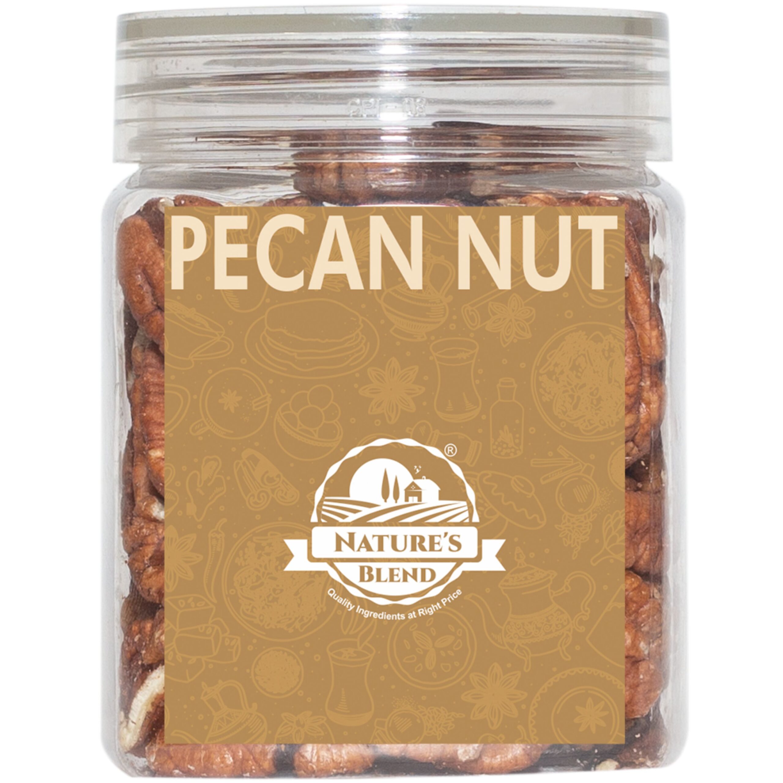Nature’s Blend Pecan Nut Selected 200g Jar