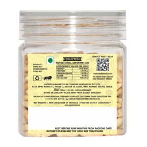 Nature’s Blend Pine Nut Selected 100g Jar
