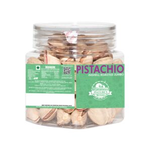 Nature’s Blend Pistachio Inshell Roasted Jumbo Selected 100g Jar