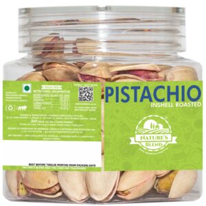 Nature’s Blend Pistachio Inshell Roasted Selected 100g Jar