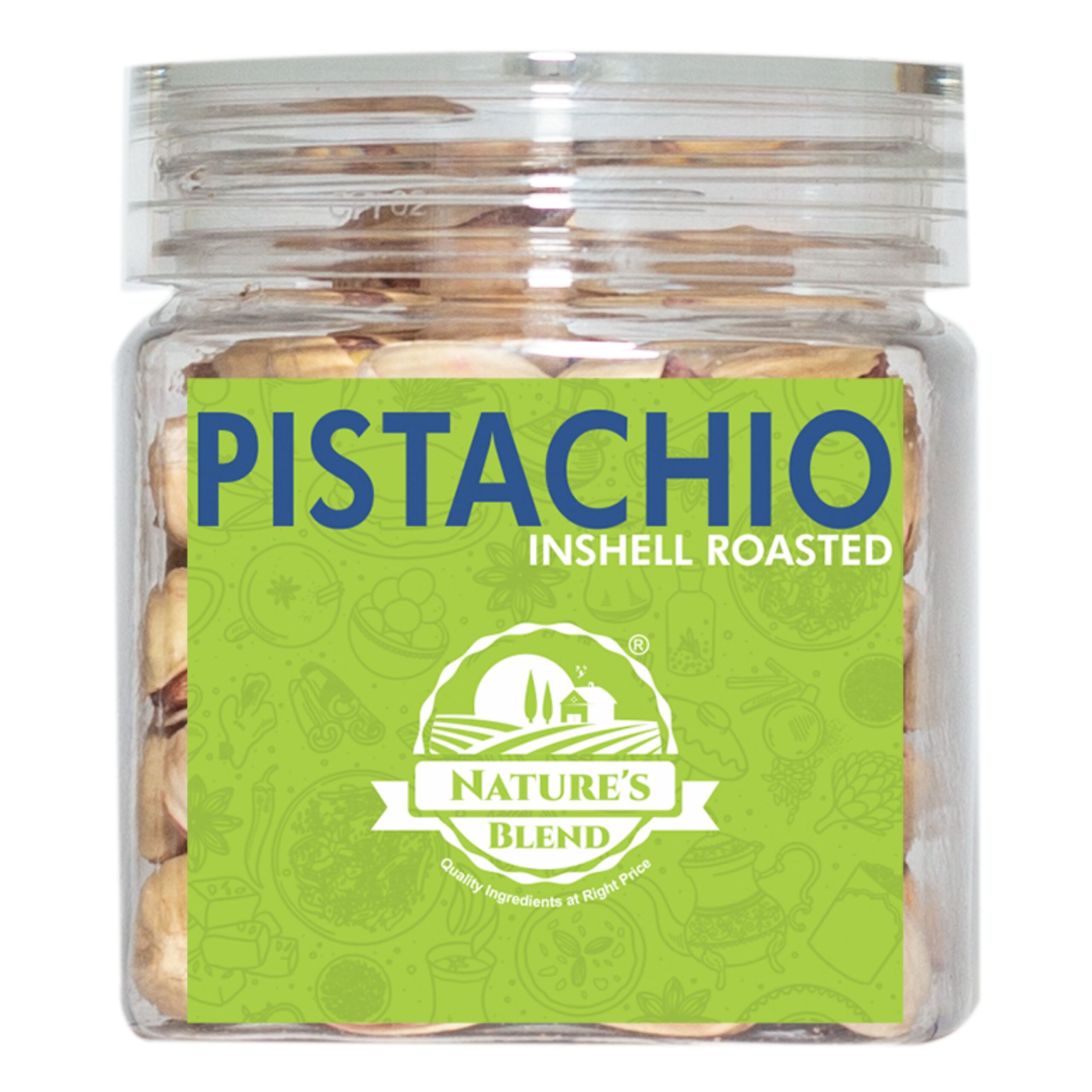 Nature’s Blend Pistachio Inshell Roasted Selected 100g Jar