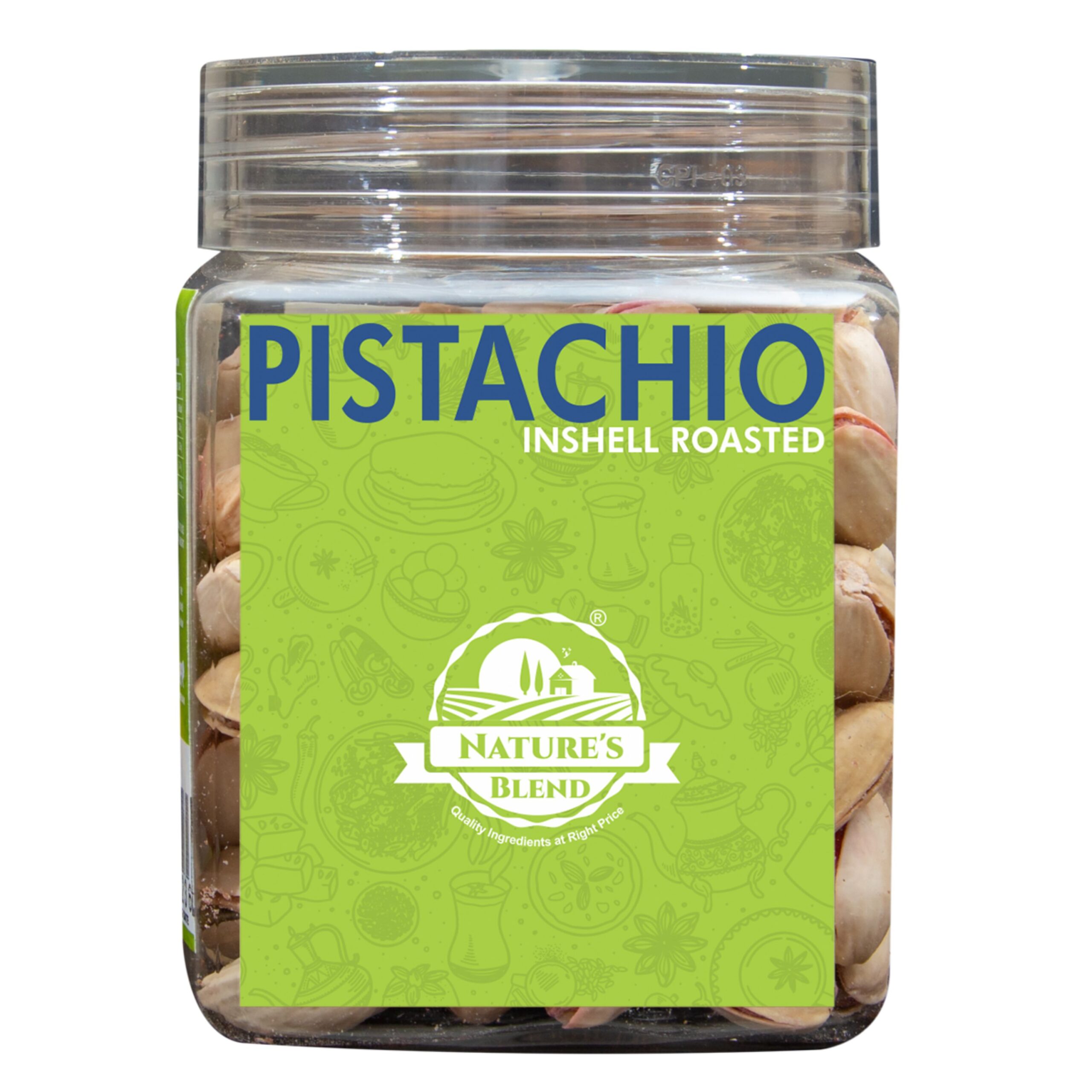 Nature’s Blend Pistachio Inshell Roasted Selected 200g Jar