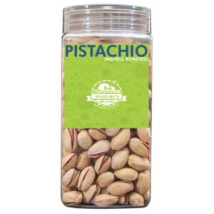 Nature’s Blend Pistachio Inshell Roasted Selected 400g Jar