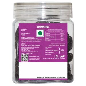 Nature’s Blend Prune Pitted Selected 250g Jar