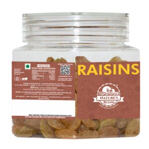 Nature’s Blend Raisins Selected 100g Jar