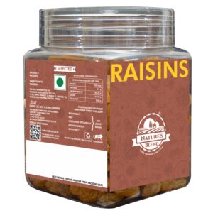 Nature’s Blend Raisins Selected 250g Jar