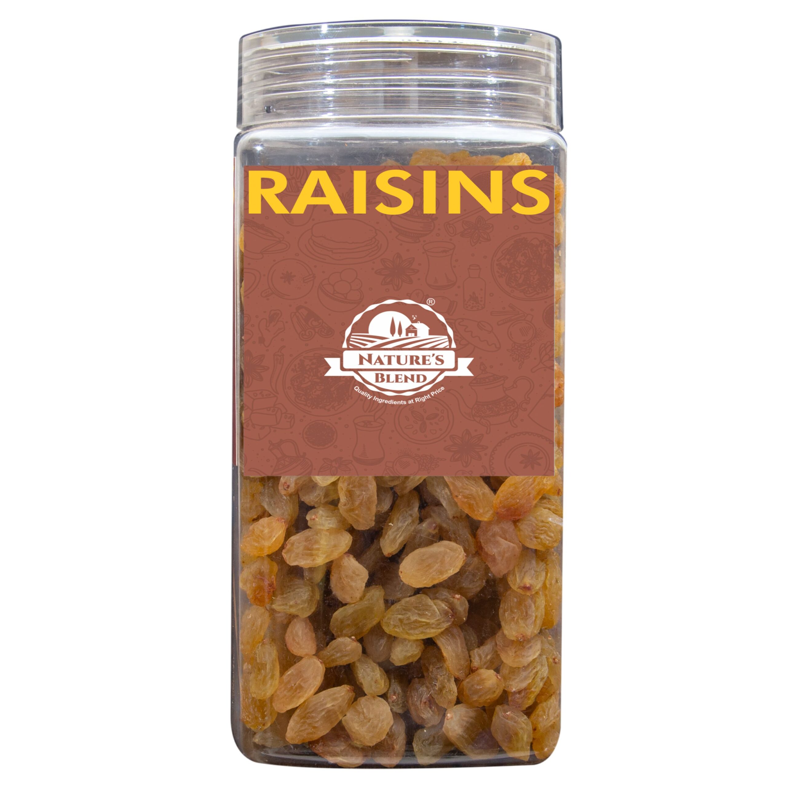 Nature’s Blend Raisins Selected 500g Jar