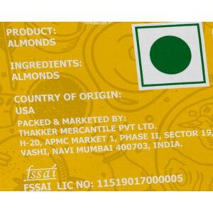 Nature’s Blend Almond Roasted Selected 250g Pouch