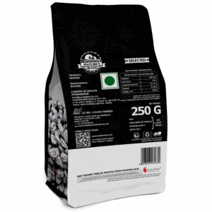 Nature’s Blend Black Afghan Raisins Seedless Selected 250g Pouch