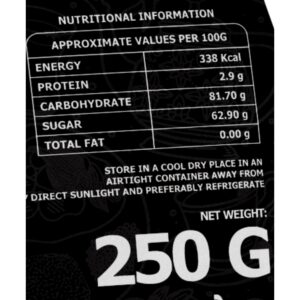 Nature’s Blend Black Afghan Raisins Seedless Selected 250g Pouch