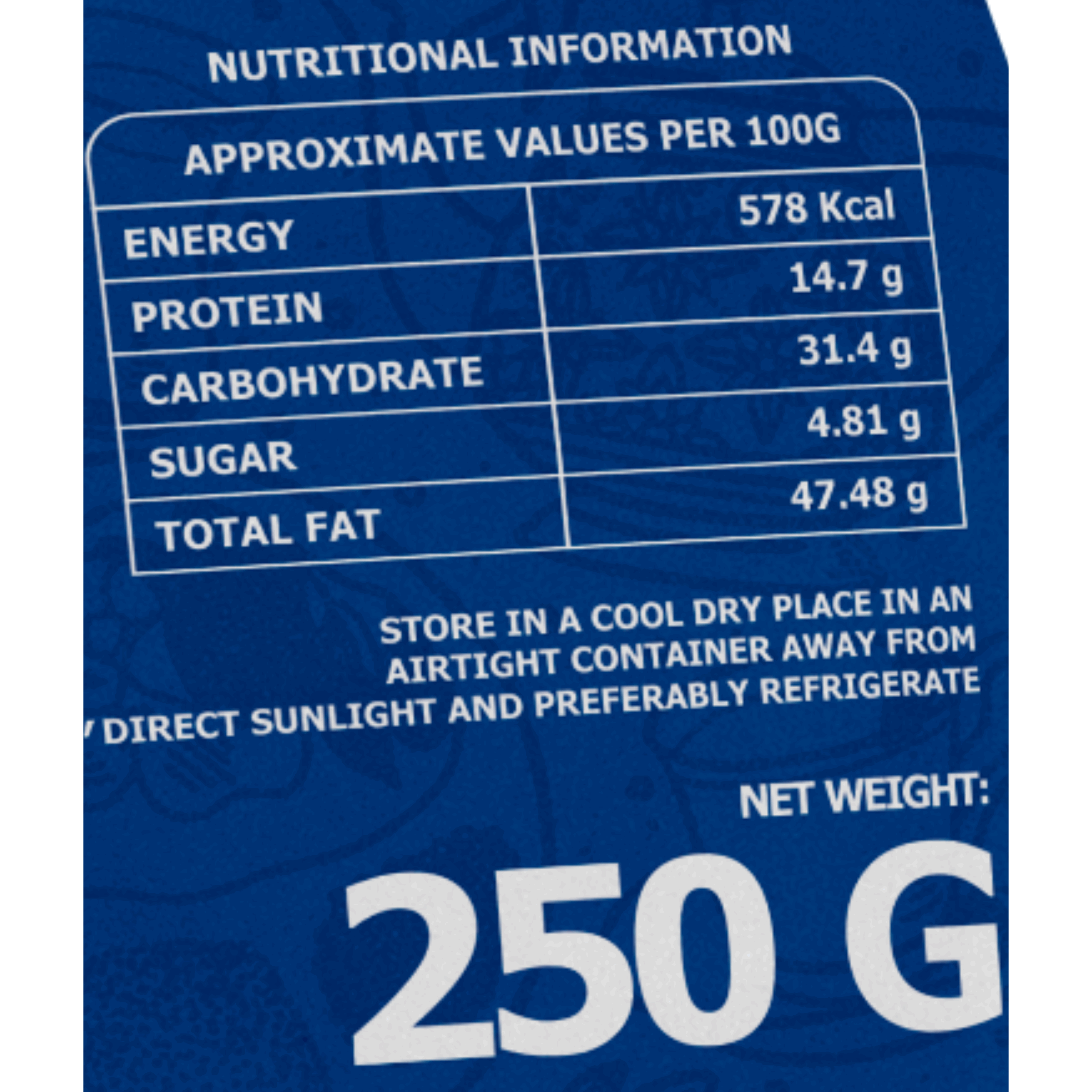 Nature’s Blend Cashew Roasted Selected 250g Pouch