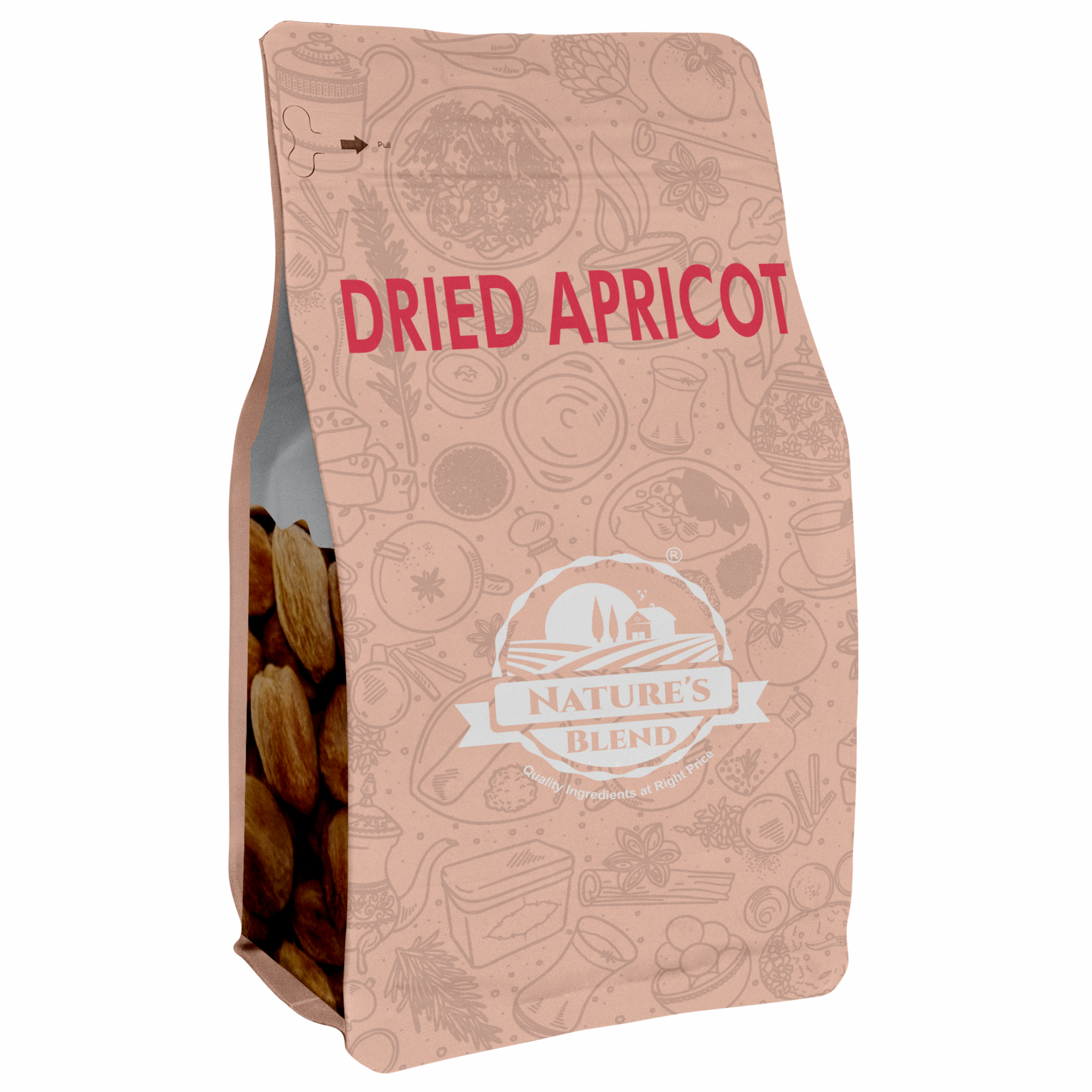 Nature’s Blend Dried Apricot Selected 250g Pouch