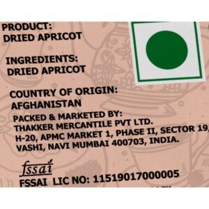 Nature’s Blend Dried Apricot Selected 250g Pouch